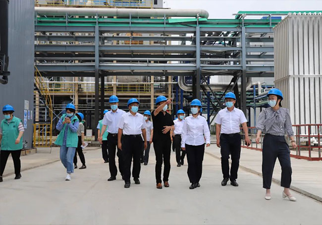 2022淄博环保世纪行集中采访活动走进九游online(中国)集团！